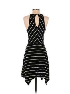 Y2k Aesthetic Striped Handkerchief Dress