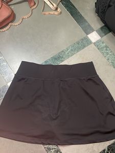 Black Mini Workout Skort