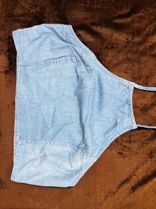 Cute Denim Halter Top