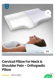 Ergonomic Memory Foam Pillow