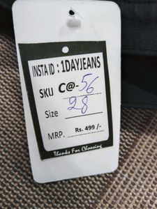 C@56 Size-28 Cargo Jeans
