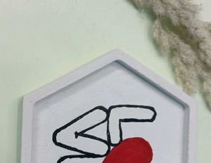 LOVE Hexagon Trinket Dish