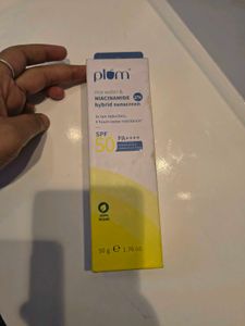 Plum Rice Water Sunscreen new unused no coin