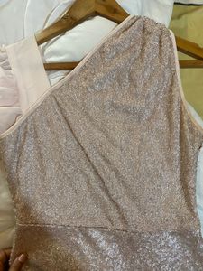 Pink Sequence Dress