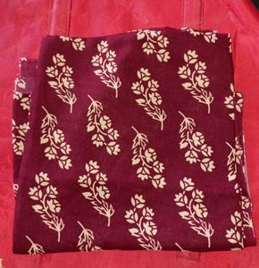 Unstitched Salwar Suit Dupatta Fabric Set Kurta