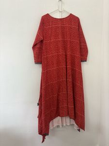 Red Printed Dress