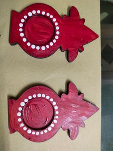 MDF Self Decorated Tea light Holders