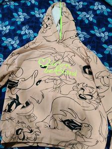 Cartoon Print Hoodie