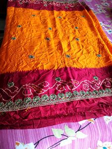 Price Dropped 💥💥🔥🔥Rajasthani Bandhni Saree
