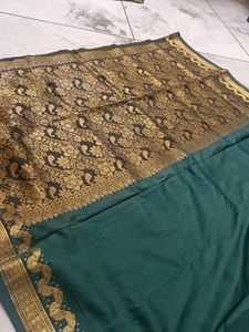 Green Silk Saree