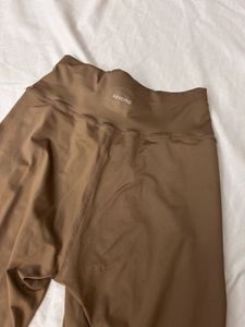 Brown Flare Leggings For Gym Or Yoga