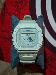 Casio W218 Rare Cream Colour