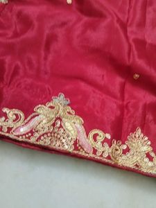 Embroidered Cream Lehenga