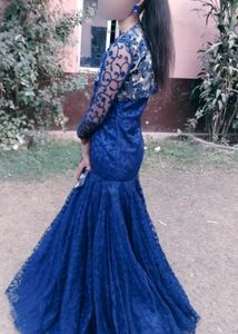 Designer Fish Cut Gown