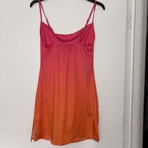 Trendy Ombre Mini Dress