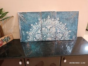 Mandala Texture Art Wall Decor -3 Piece Set