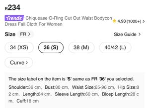 SHEIN Chiquease O-Ring Cut Out Waist Bodycon Dress