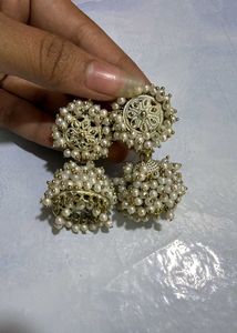 Earring Bundle - 4 set Jhumkas &amp; Studs