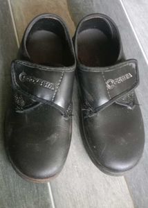Odyssia Black Leather Shoes