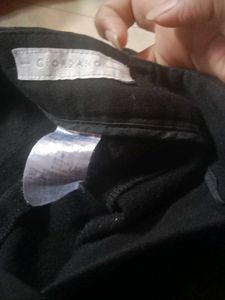 Black Flared Leg Pants