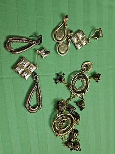 5 Pair Of Earrings