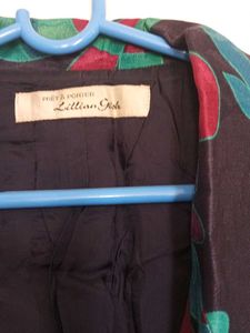 Vintage Patterned Blazer