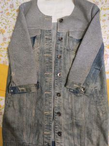 Denim &amp; Knit Jacket