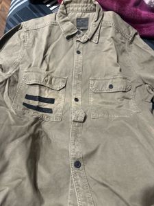 Cool Khaki Shirt Cum Jacket Not even used once