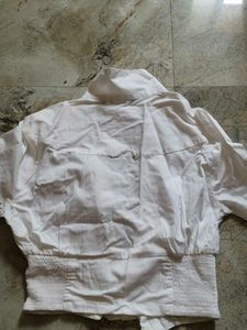 White Button-Down Shirt