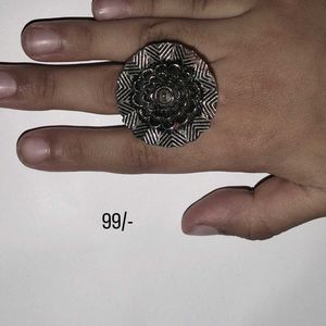 Flower Statement Ring
