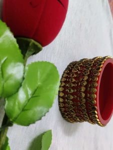 Red & Gold Bangles