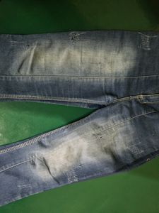 Bootcut Ripped Jeans