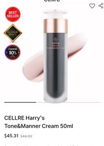 cellre Harry&#39;s Tone and Manner Cream SPF30 PA