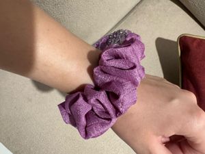 3 Handmade Scrunchie Set  - Bohemian Style