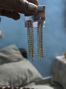 Sparkling Dangle Earrings