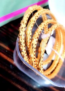Gold Bangles Set