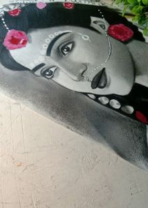Radha Krishna Painting Handmade Draw