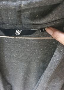 Fall Collar Grey Shrug