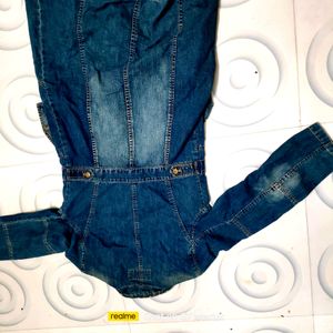 DENIM DRESS 👗 Knee Length