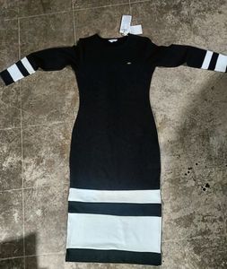 Round-Neck Bodycon Dress