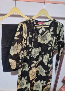 Floral Print Kurta
