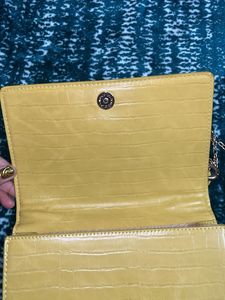 Stylish Yellow Clutch