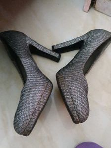 Silver Shoes from Mochi - Size 39