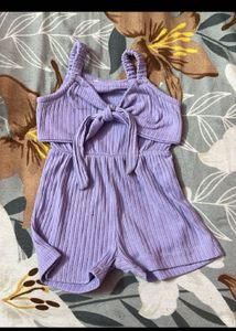 Cute Purple Babyhug Playsuit..!