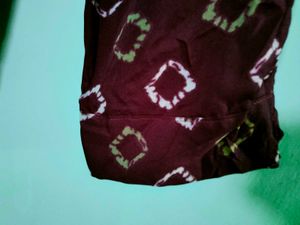 Patterned Casual Pants