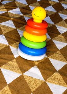 Rainbow Stacking Rings