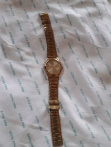 Men Golden Watch