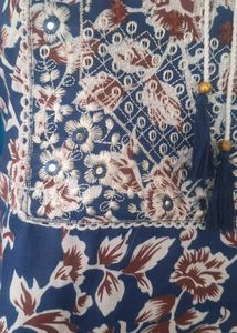 3pcs suit brown and blue