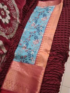 Floral Pattern Saree