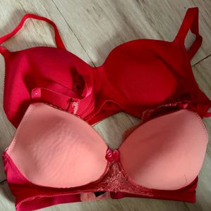 Padded Bra Set Of 2